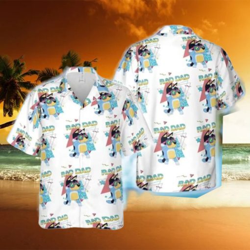 Bluey Rad Dad Hawaiian Shirt