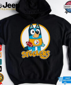 Bluey Steelers Kids T Shirt