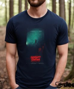 Blumhouse Night Swim In Cinema On January Official Poster Vintage T Shirt