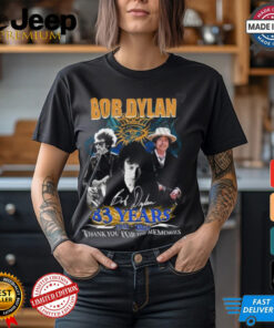 Bob Dylan 83 Years 1941 2024 Thank You For The Memories T Shirt