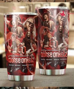 Bohse Onkelz Band Signatures Tumbler