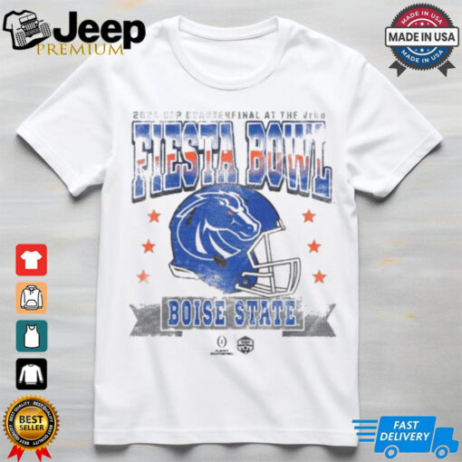 Boise State Broncos 2024 CFP Vrbo Fiesta Bowl Allstar Helmet 2D T Shirt
