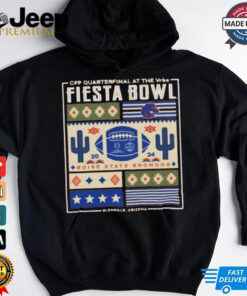 Boise State Broncos 2024 CFP Vrbo Fiesta Bowl Block Party Limited Edition T Shirt