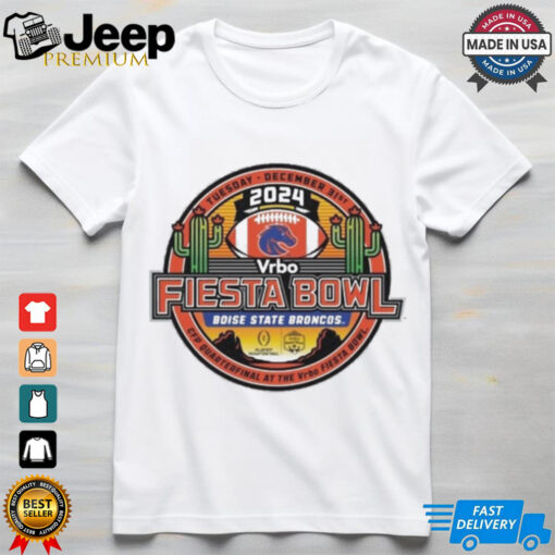Boise State Broncos 2024 CFP Vrbo Fiesta Bowl Desert Dynasty 2D T Shirt