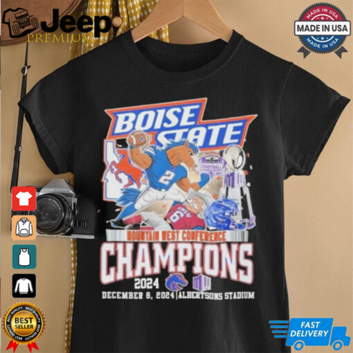 Boise State Broncos 2024 Champions Of Mountain West Shirt
