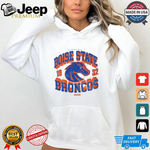 Boise State Broncos Field Arched Wordmark T Shirt