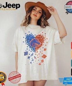 Boise State Broncos Heart Shirt