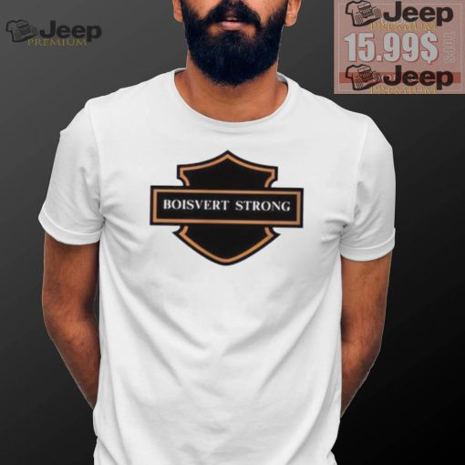 Boisvert strong logo shirt