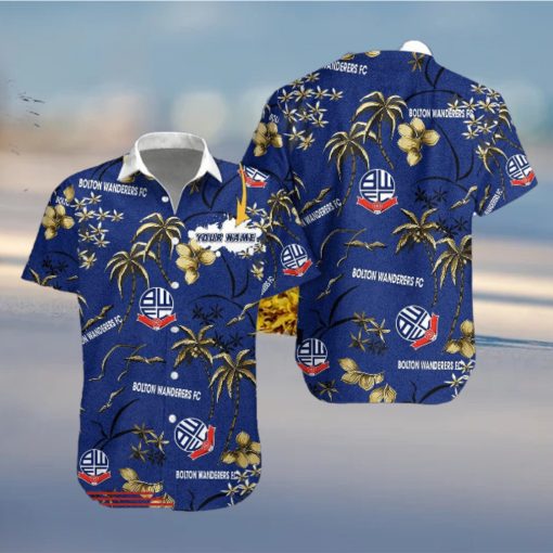 Bolton Wanderers Hawaiian Shirt Custom Name Trending For Men Women Gift Summer