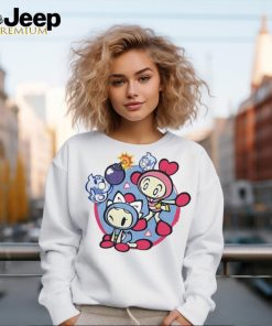 Bomberman Pink & Aqua Shirt