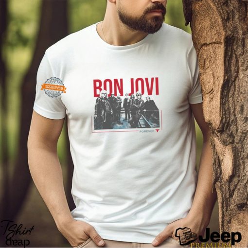 Bonjovi Forever Band Cut Out T Shirt