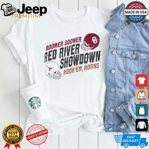 Boomer Sooner Vs Hook ‘Em Horns 2024 Red River Showdown Shirt