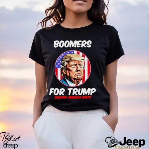 Boomers for Trump keeg America president 2024 shirt