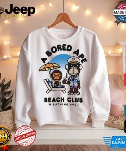 Bored Ape Yacht Club A Bored Ape Beach Club A Bathing Ape t shirt