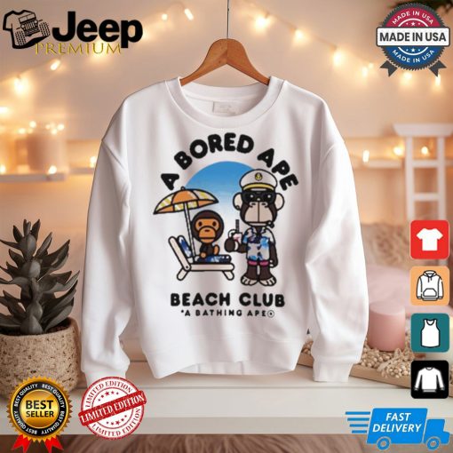 Bored Ape Yacht Club A Bored Ape Beach Club A Bathing Ape t shirt