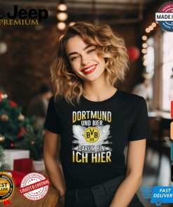 Borussia Dortmund And Beer That’s Why I’m Here T Shirt