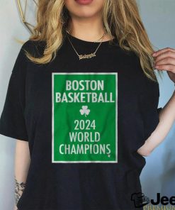 Boston Basketball 2024 World Champions shirt