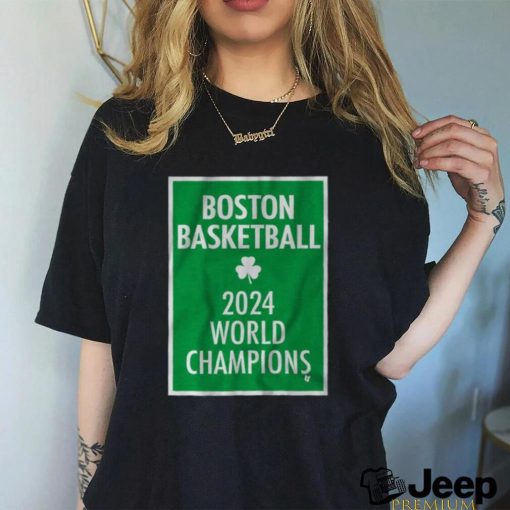 Boston Basketball 2024 World Champions shirt