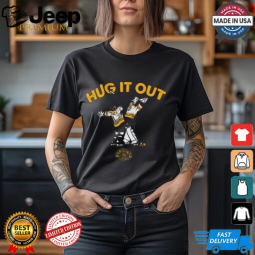 Boston Bruins Centennial Hug It Out New t shirt