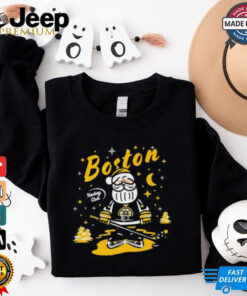 Boston Bruins Santa Claus Christmas 2024 shirt