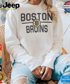 Boston Bruins Starter Mesh Look Team Name Logo Pullover shirt