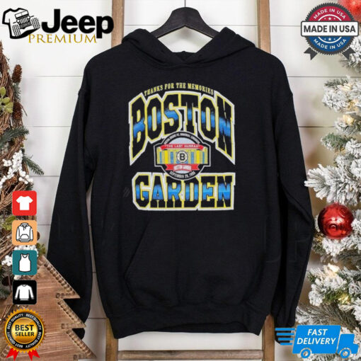 Boston Bruins thank for the memories vintage shirt
