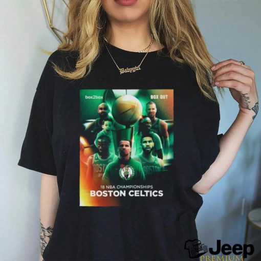 Boston Celtics 18 NBA Champions 2024 shirt