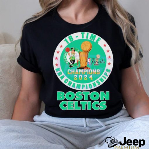 Boston Celtics 18 Time NBA Championships Shirt