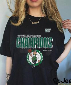 Boston Celtics 2024 Atlantic Division Champions Locker Room T Shirt