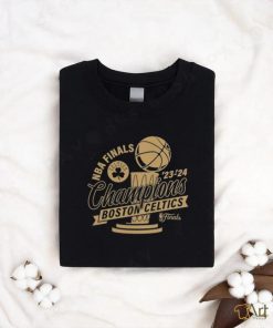 Boston Celtics 2024 NBA Finals Champions Defensive Rotation Trophy T Shirt