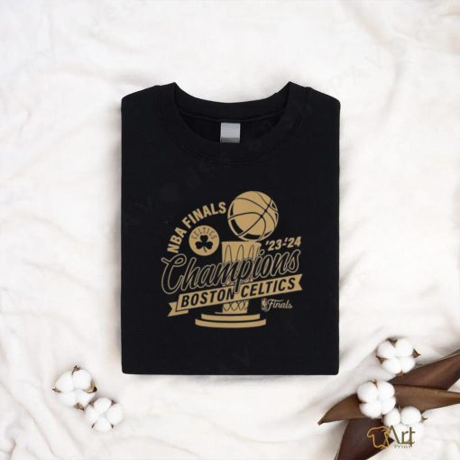 Boston Celtics 2024 NBA Finals Champions Defensive Rotation Trophy T Shirt