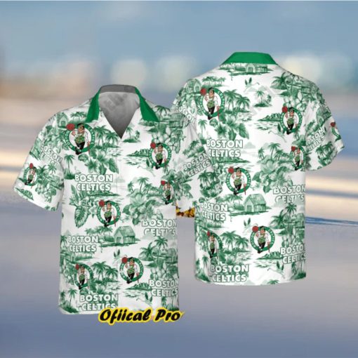 Boston Celtics Authentic Island Vibe Aloha Shirt