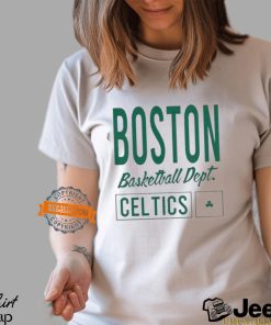 Boston Celtics Baseketball Dept Shirt