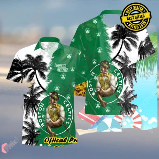 Boston Celtics Beach Summer Hawaiian Shirt For Men Women