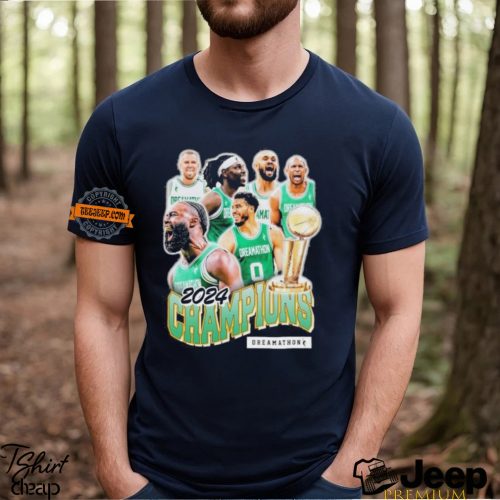 Boston Celtics Champion Cup 2024 Dreamathon Shirts