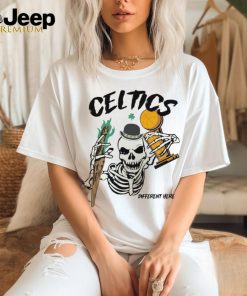 Boston Celtics Championship Skeleton Trophy Unisex T Shirt