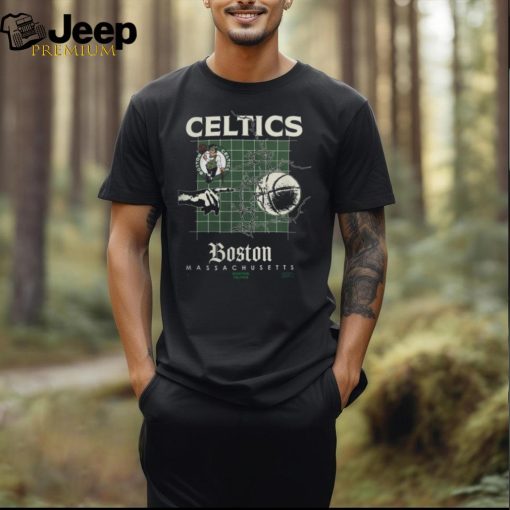 Boston Celtics Courtside Max90 Massachusetts T Shirt