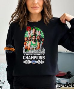 Boston Celtics Eastern Conference Champions 2024 Hall Of Fame Skyline shirt