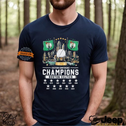 Boston Celtics Eastern Conference Champions 2024 Trophy shirt