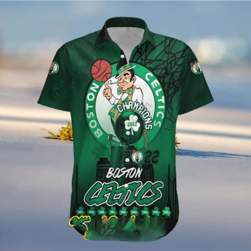 Boston Celtics Hawaii Shirt Personalized Celtic Pride Champions NBA