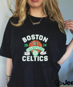 Boston Celtics Homage 18 Time NBA Finals Champions Vintage Shirt