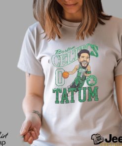 Boston Celtics Jayson Tatum Caricature T Shirt