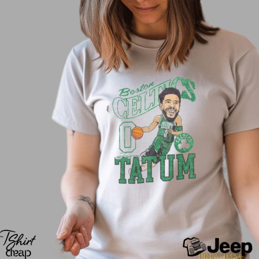 Boston Celtics Jayson Tatum Caricature T Shirt