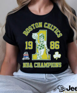 Boston Celtics NBA Champions The 1986 NBA Finals t shirt