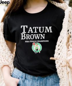 Boston Celtics Tatum Brown NBA Champions Mvp 2024 Shirt