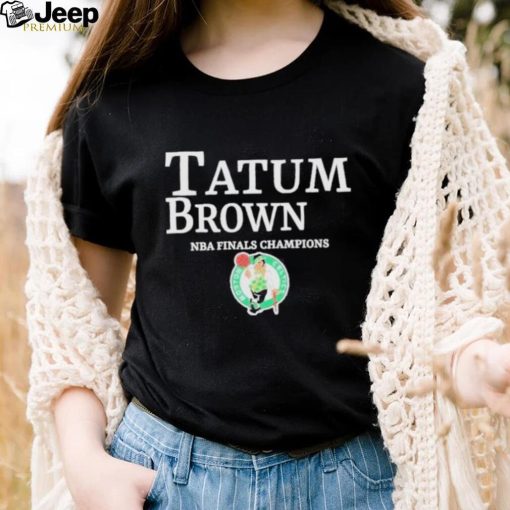 Boston Celtics Tatum Brown NBA Champions Mvp 2024 Shirt