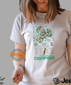 Boston Celtics The Greatest NBD Teams 2024 NBA Finals Champions T Shirt