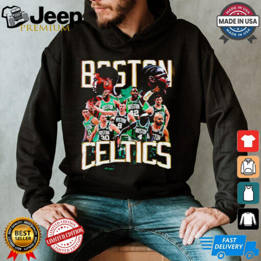 Boston Celtics all team picture collage shirt