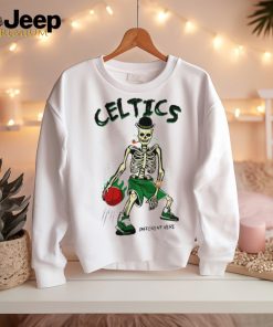 Boston Celtics different here skeleton shirt