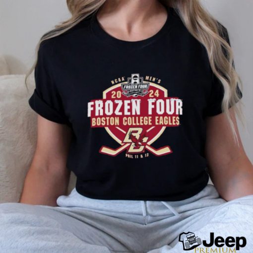 Boston College Eagles 2024 NCAA Men’s Frozen Four logo shirt